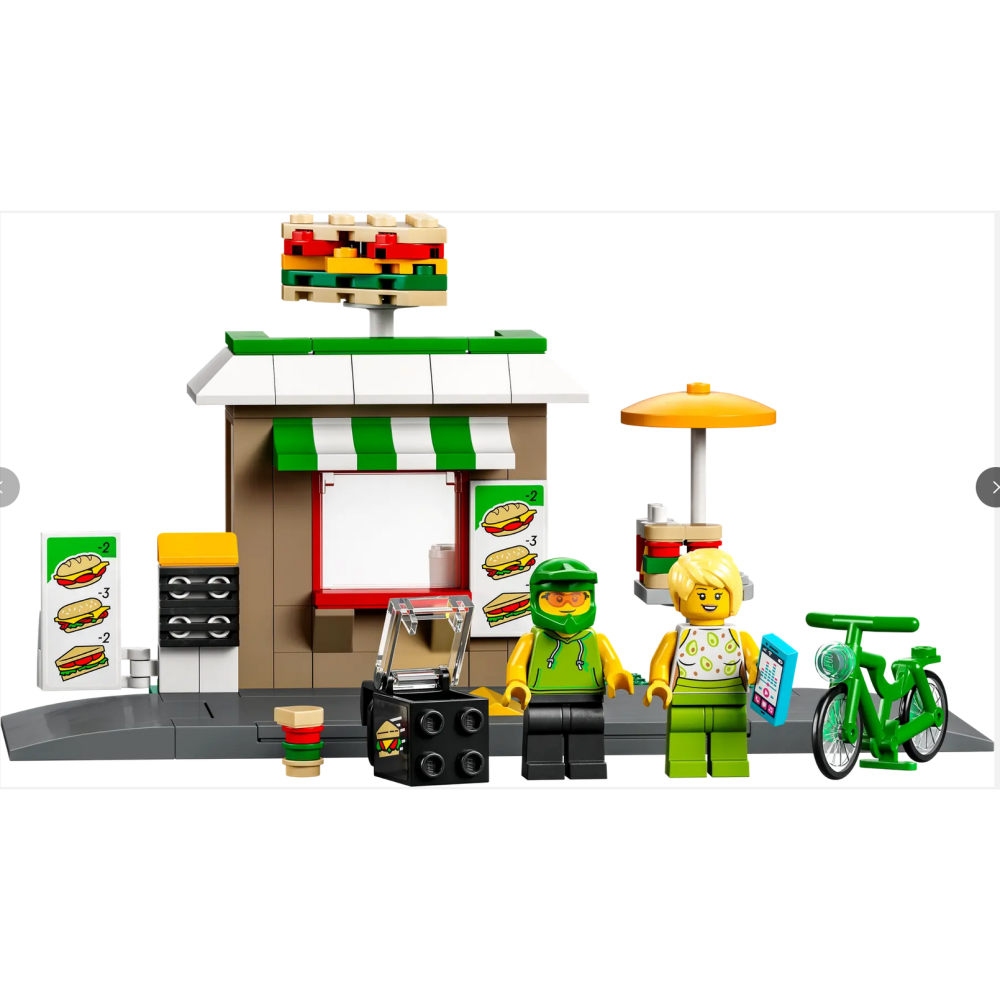 LEGO 40578  三明治店 Sandwich Shop CITY系列-細節圖3