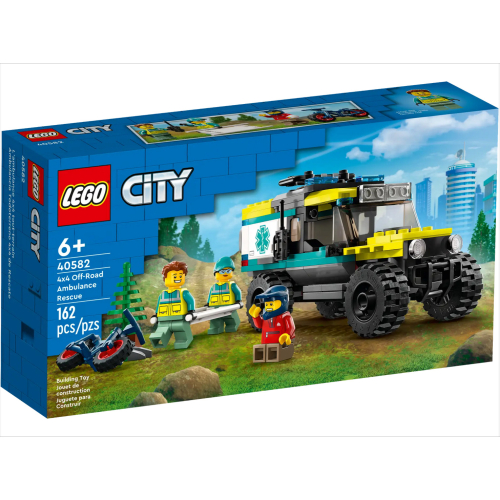 LEGO 40582 4x4 Off-Road Ambulance越野救護車救援 CITY系列