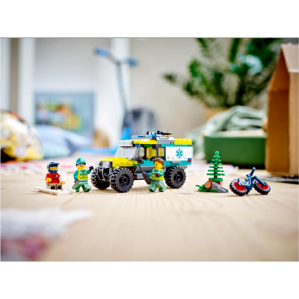 LEGO 40582  4x4 Off-Road Ambulance越野救護車救援 CITY系列-細節圖3