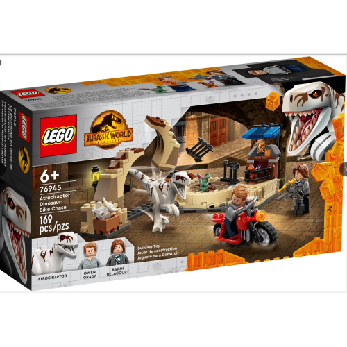 LEGO 76945 野蠻盜龍:機車追逐盒組 Jurassic