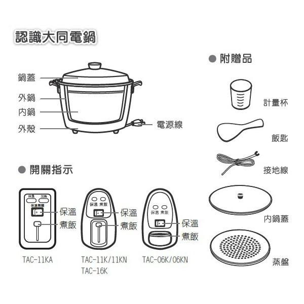 TATUNG大同 15人份-全機304不鏽鋼電鍋 TAC-15T-NM【柏碩電器BSmall】-細節圖3