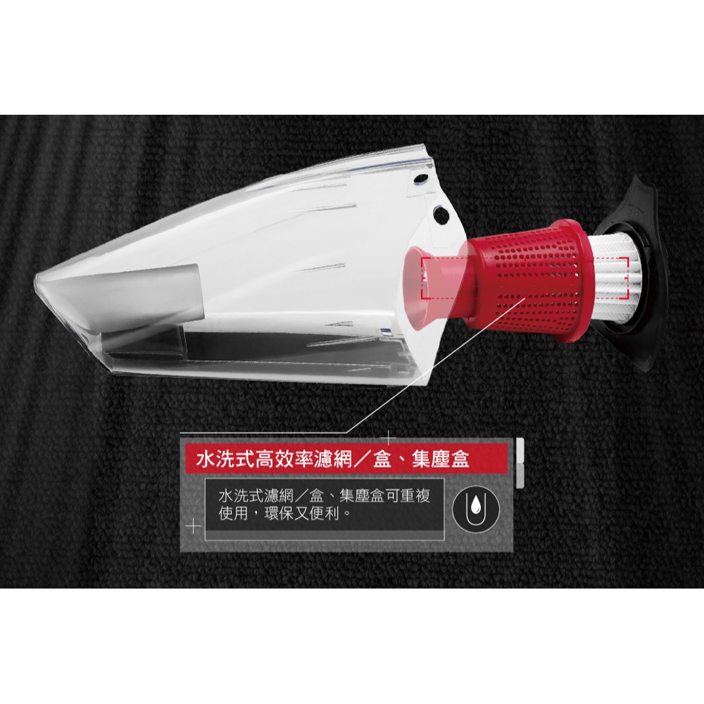 CHIMEI奇美  無線多功能UV除蹣吸塵器PLUS VC-HS4LSA【柏碩電器Bsmall】-細節圖6