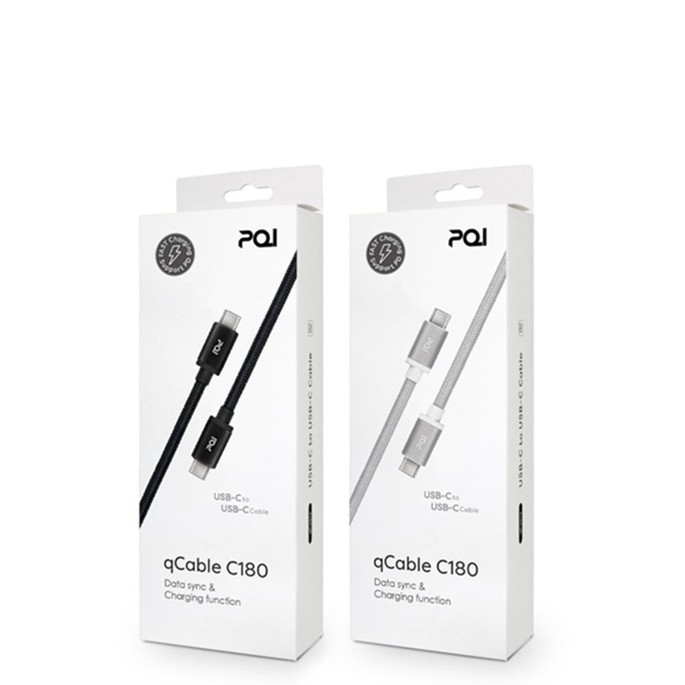 PQI qCable C100m C to C編織線-細節圖2