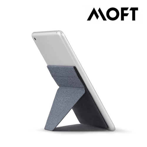 美國MOFT X 黏貼式隱形平板支架-迷你款(黏貼款)（小）7.9-9.7吋 星空灰(MS008-M-GRY-01)