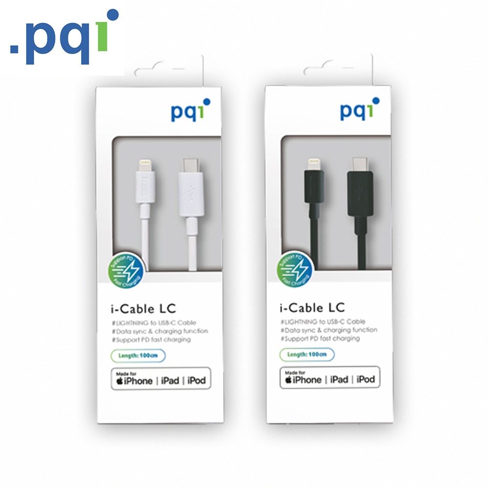 i-Cable LC PD快充 蘋果傳輸充電線 100cm-細節圖2