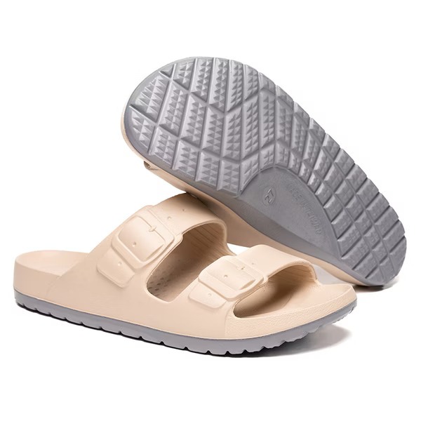 母子鱷魚玩美雙色輕量時尚拖鞋(BCU 5829)男女鞋-細節圖6