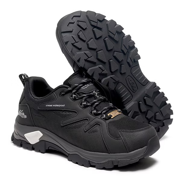 靜態防水登山鞋-黑/咖(BAL 7970)男鞋-細節圖2