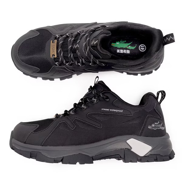 靜態防水登山鞋-黑/咖(BAL 7970)男鞋-細節圖3