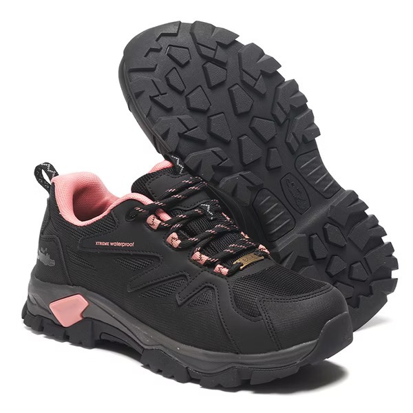 靜態防水登山鞋-黑/咖(BAL 7969)女鞋-細節圖2
