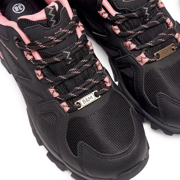 靜態防水登山鞋-黑/咖(BAL 7969)女鞋-細節圖6