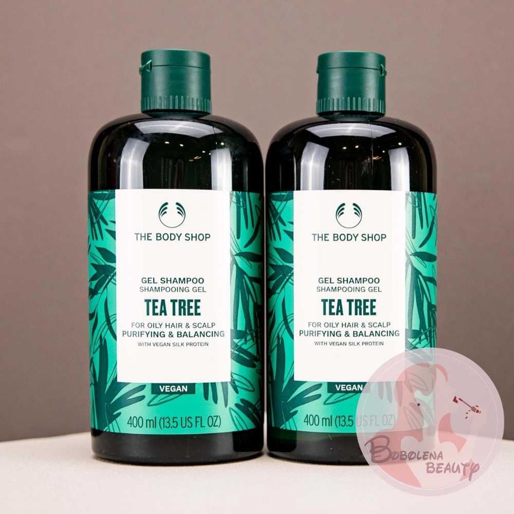 現貨 The body shop 薑根鏗活調理洗髮精 茶樹淨化洗髮精 400ml 生薑洗髮精 茶樹洗髮精 美體小舖 洗髮-細節圖2