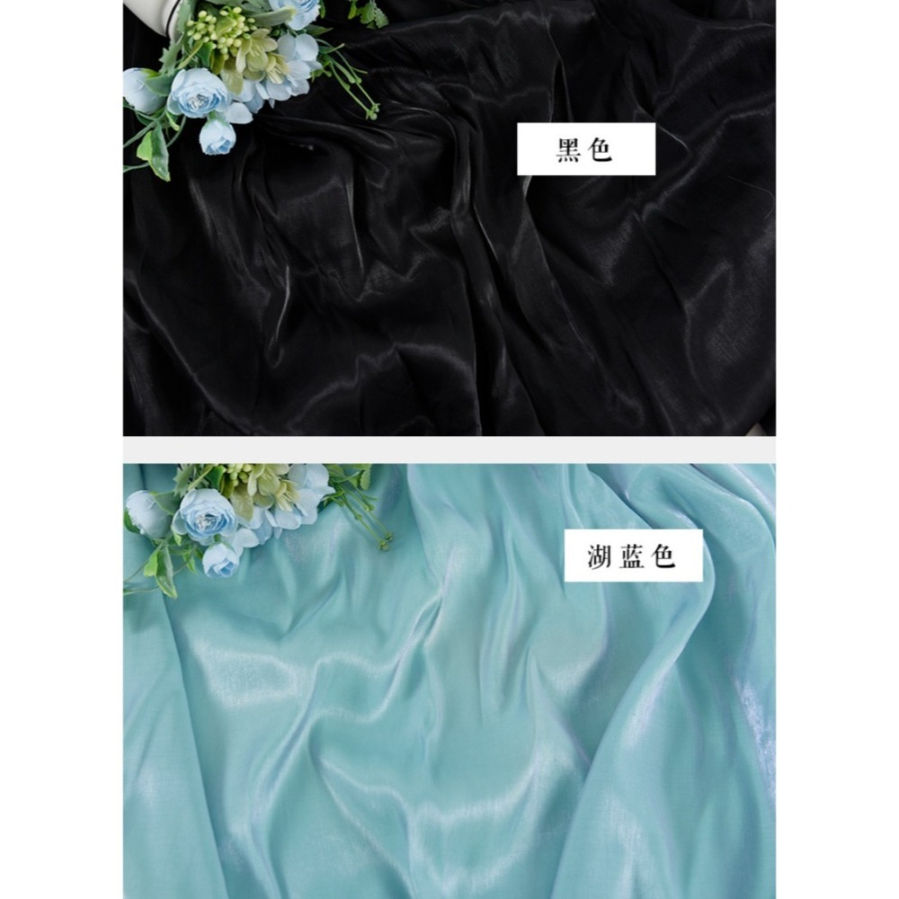 ⭐{尼可白LIFE}⭐金光琉璃緞 油畫絲光拍照背景布 閃光絲滑面料美甲手拿背景 寫真攝影背景-細節圖8