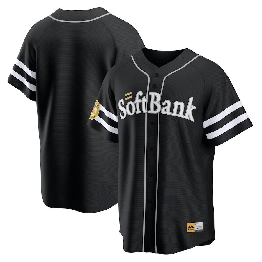 福岡軟銀 客場球員背號球衣-細節圖4