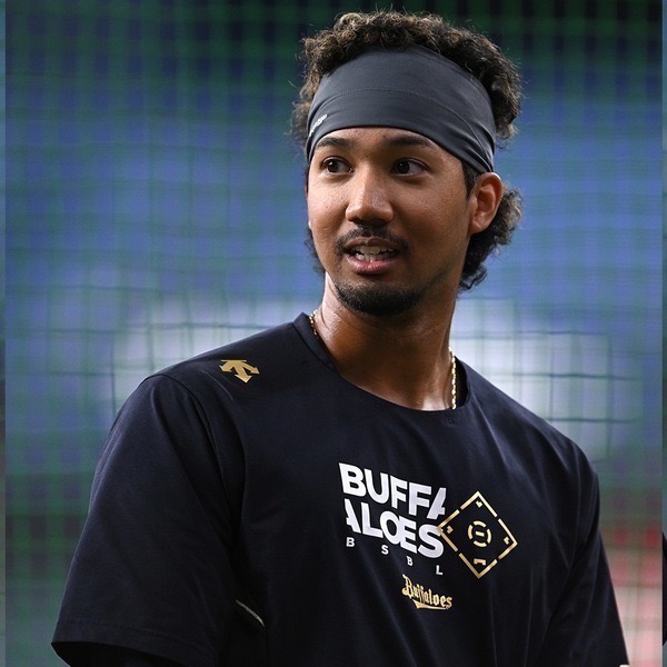 歐力士猛牛 球員版短袖T恤(背後有NPB標誌)-細節圖5