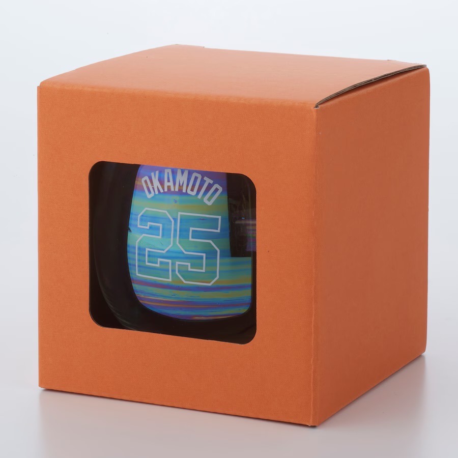 讀賣巨人 戶鄉翔征 極光背號玻璃杯-細節圖2