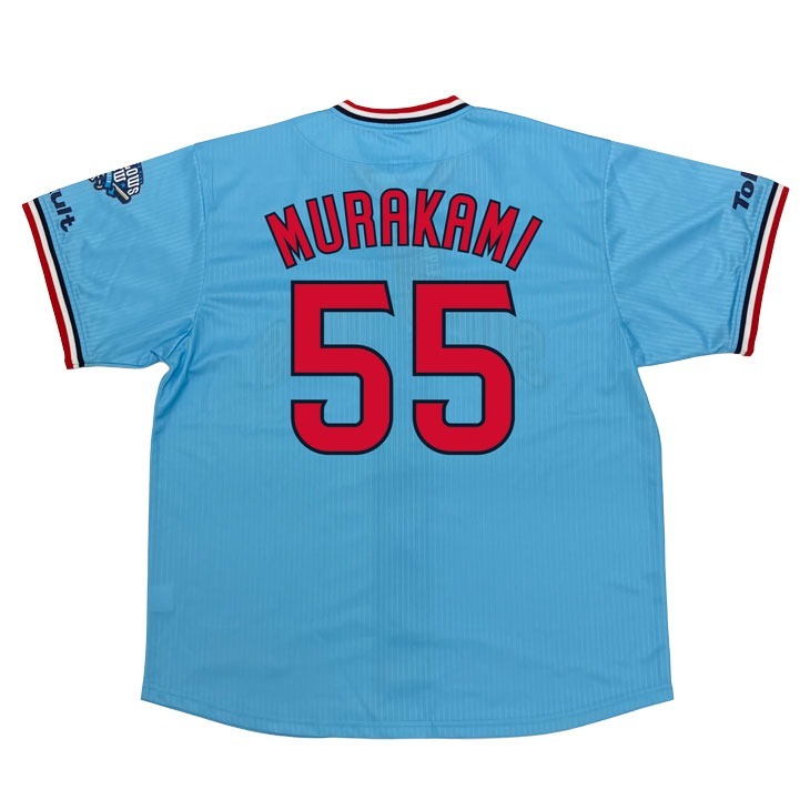 養樂多燕子 2024燕子CREW 村上宗隆球衣-細節圖2