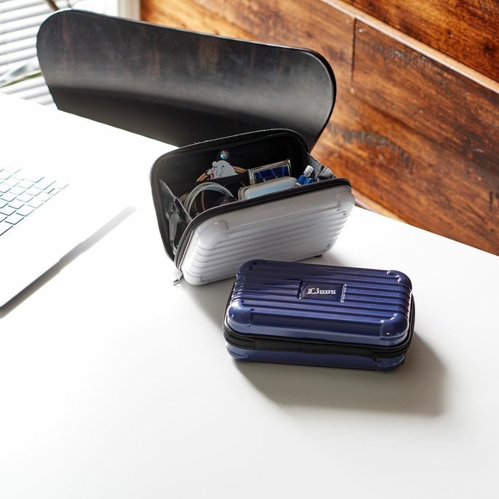 西武獅 行李箱造型收納盒(兩款)-細節圖5