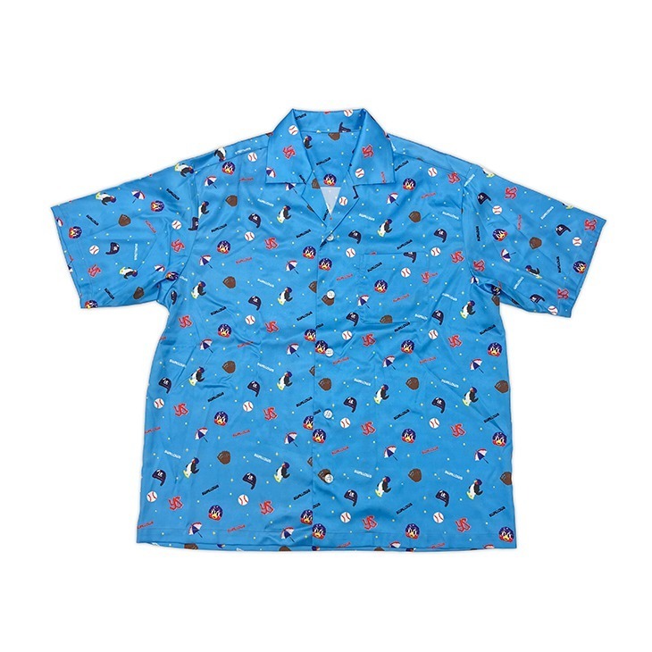 養樂多燕子 夏威夷襯衫(兩色)-細節圖4