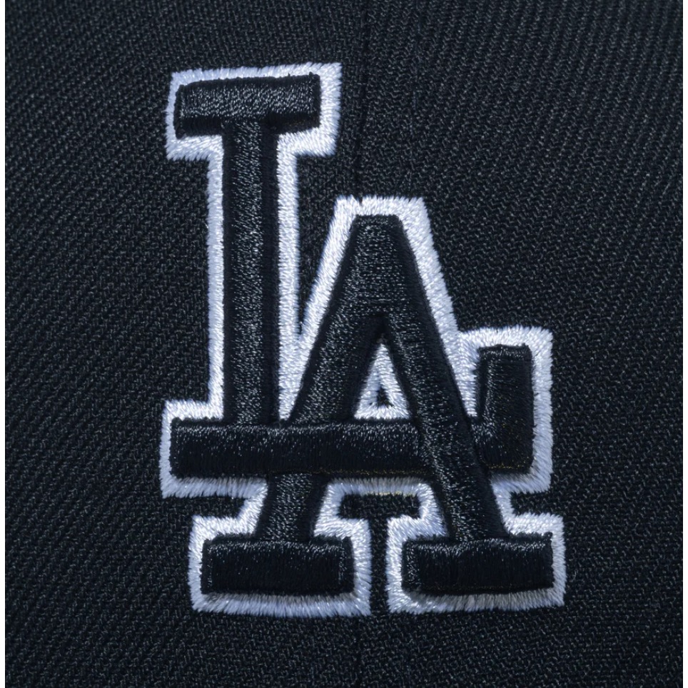 洛杉磯道奇 Black & White LA全封帽-細節圖4