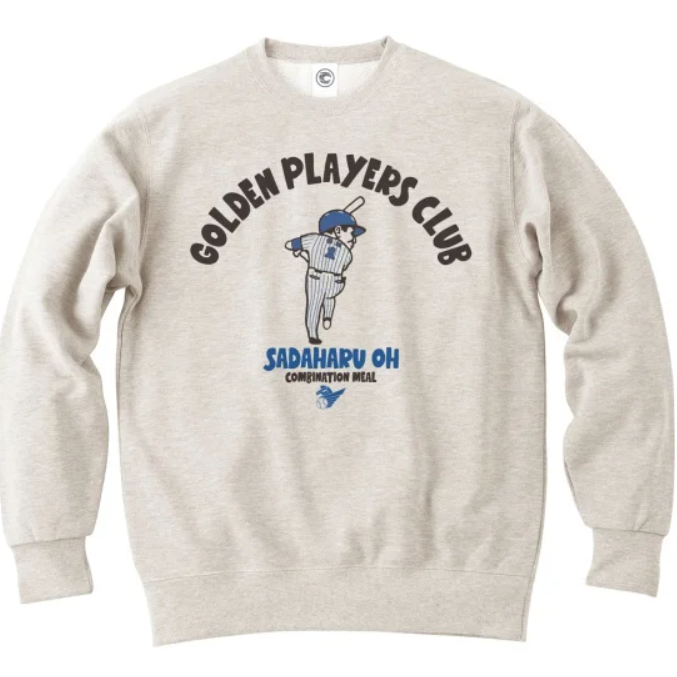 王貞治 插畫長袖T恤(四色)-細節圖2