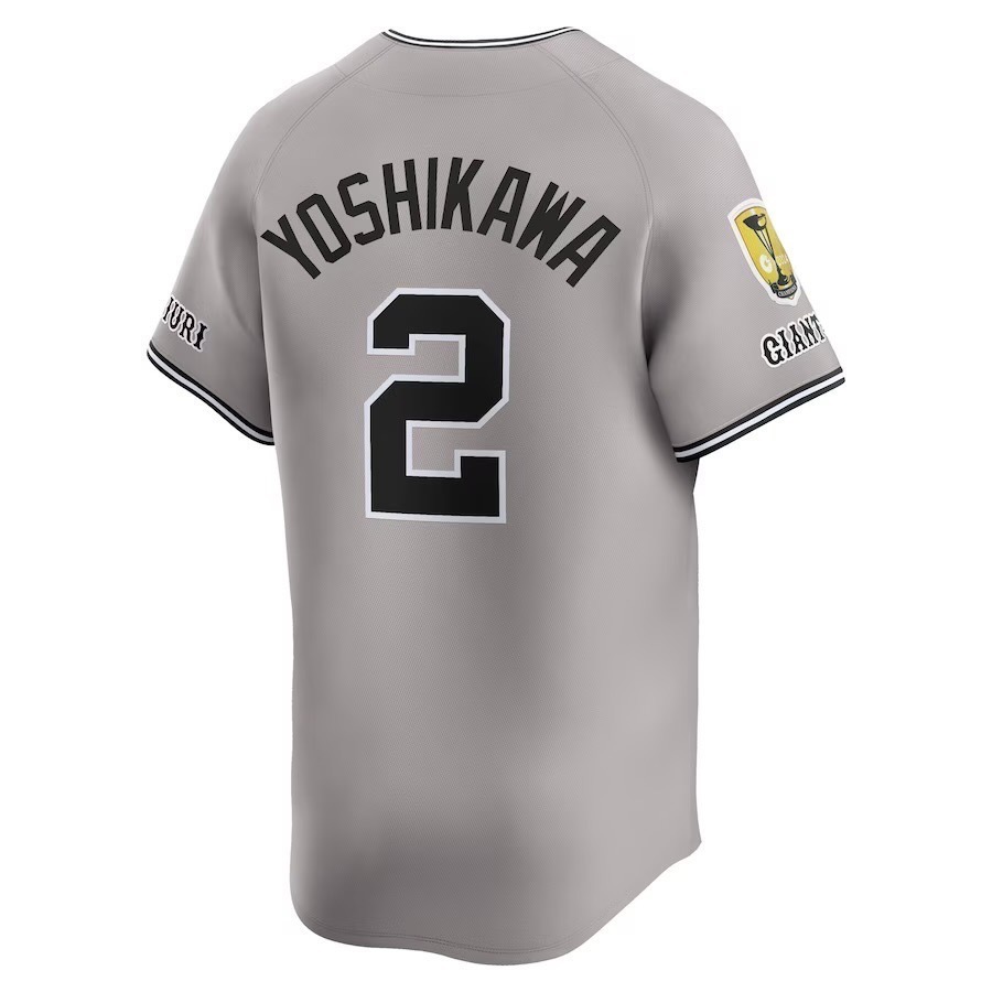 讀賣巨人 2024 中央聯盟冠軍臂章 客場有背號球衣-細節圖3