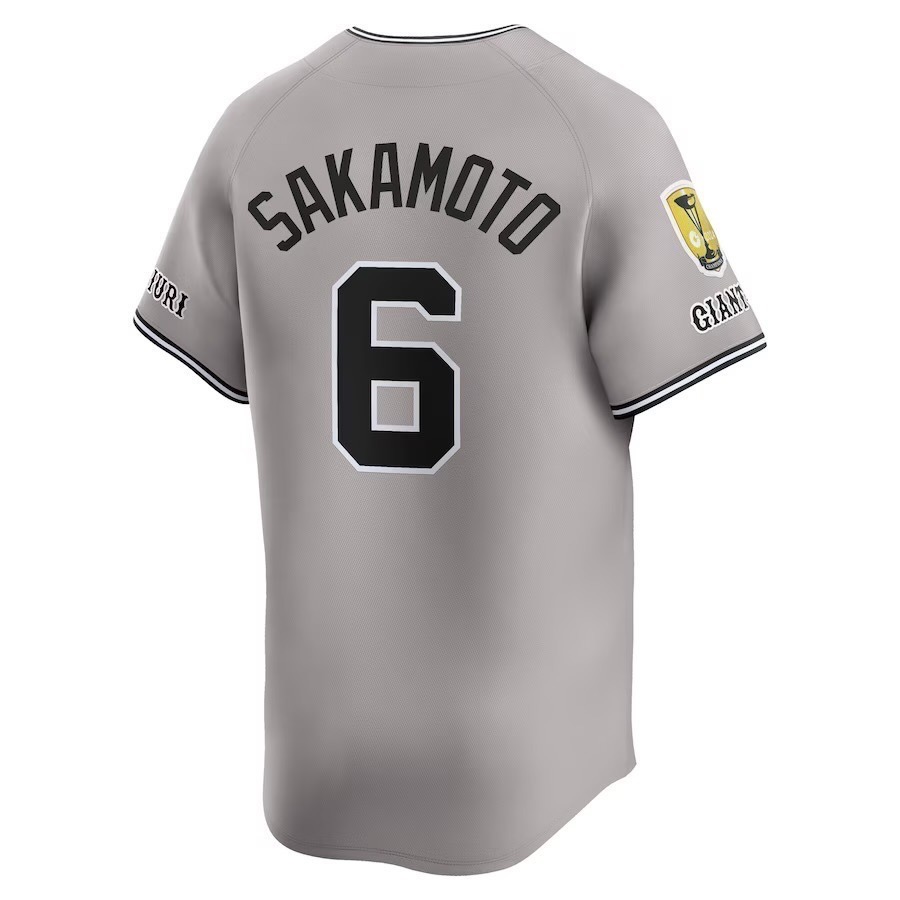 讀賣巨人 2024 中央聯盟冠軍臂章 客場有背號球衣-細節圖4