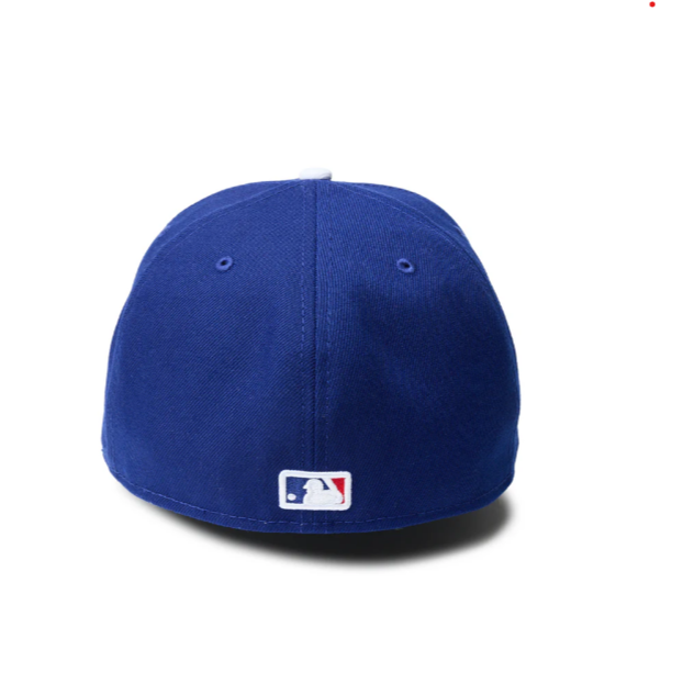 New Era 洛杉磯道奇 倒LA 藍色全封帽-細節圖3