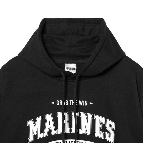 千葉羅德海洋 內刷毛帽T（兩色）-細節圖3