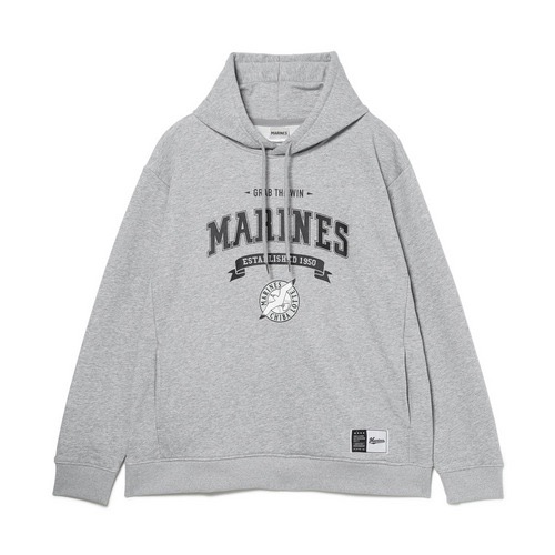 千葉羅德海洋 內刷毛帽T（兩色）-細節圖5