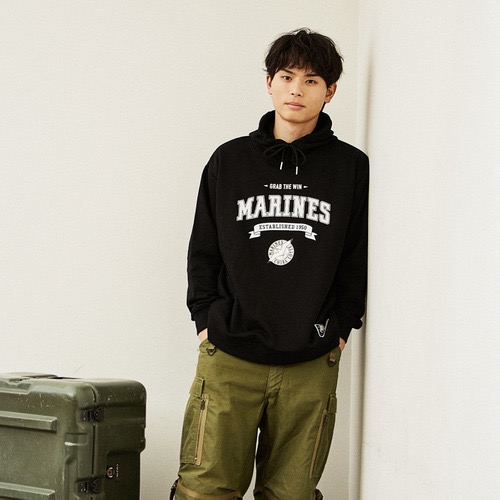 千葉羅德海洋 內刷毛帽T（兩色）-細節圖10