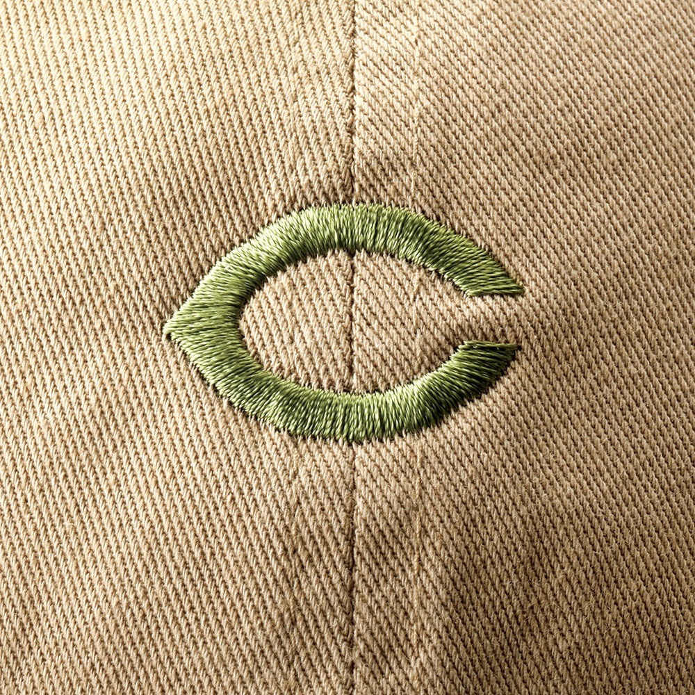 廣島鯉魚 迷你LOGO米色球帽-細節圖4