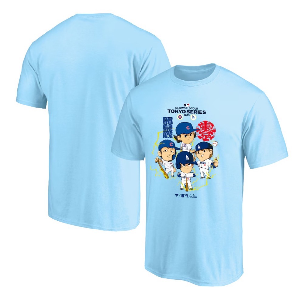 2025 東京開幕戰 日本選手Q版T恤(三色)-細節圖2