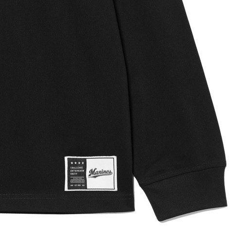 千葉羅德海洋 隊徽長袖T恤（兩色）-細節圖4