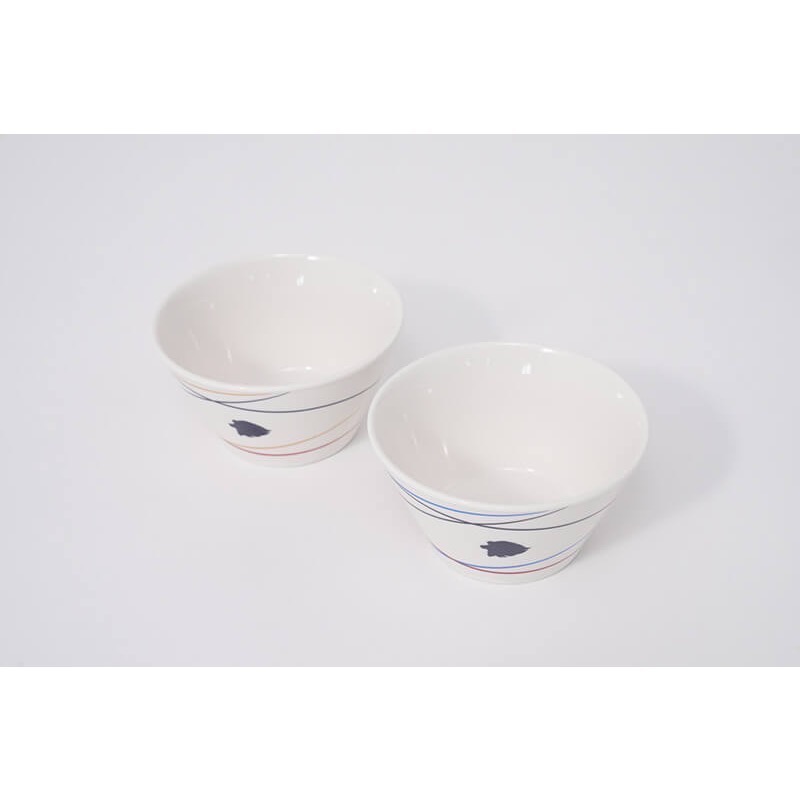 現貨 年中清倉優惠 西武獅 陶瓷碗組（兩個）-細節圖2