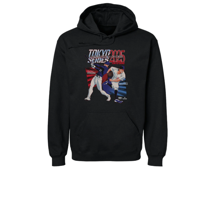 大谷翔平 今永昇太 2025東京開幕戰 帽T(三色)-細節圖3