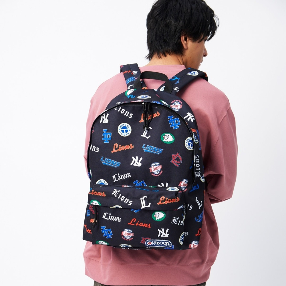 西武獅 歷代LOGO後背包-細節圖5