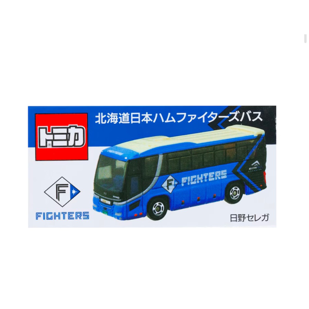 北海道火腿鬥士 Tomica球員巴士模型-細節圖7