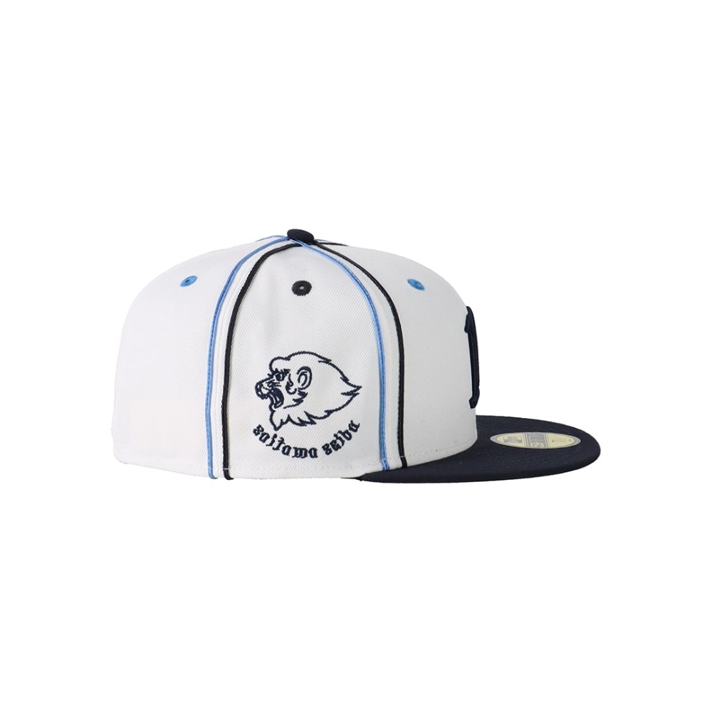 西武獅 線條隊徽全封帽-細節圖3