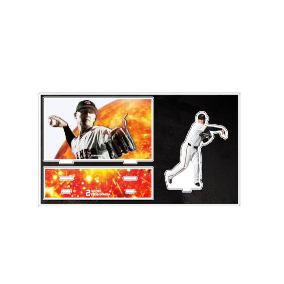 讀賣巨人  GIANTS PRIDE 2025 球員立牌-細節圖2