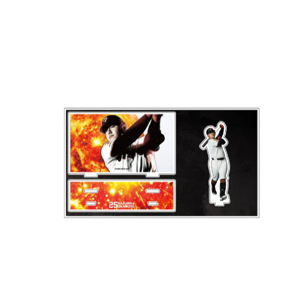 讀賣巨人  GIANTS PRIDE 2025 球員立牌-細節圖3