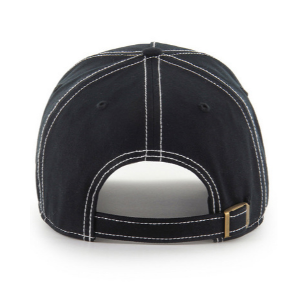 千葉羅德海洋 黑色縫線球帽-細節圖2