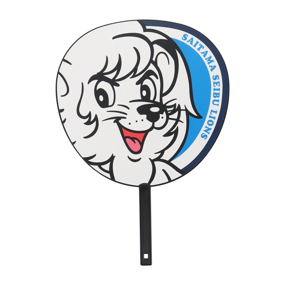 西武獅 吉祥物扇-細節圖2