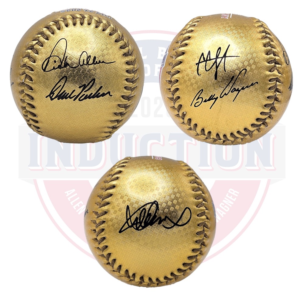 古柏鎮名人堂 2025名人堂入選球員紀念印刷簽名金球-細節圖2