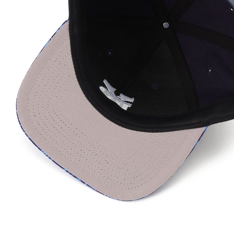 橫濱海灣之星 深藍平沿帽-細節圖5