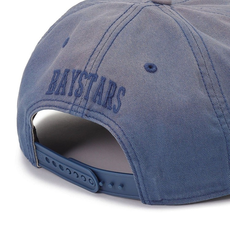 橫濱海灣之星 藍木色球帽-細節圖4