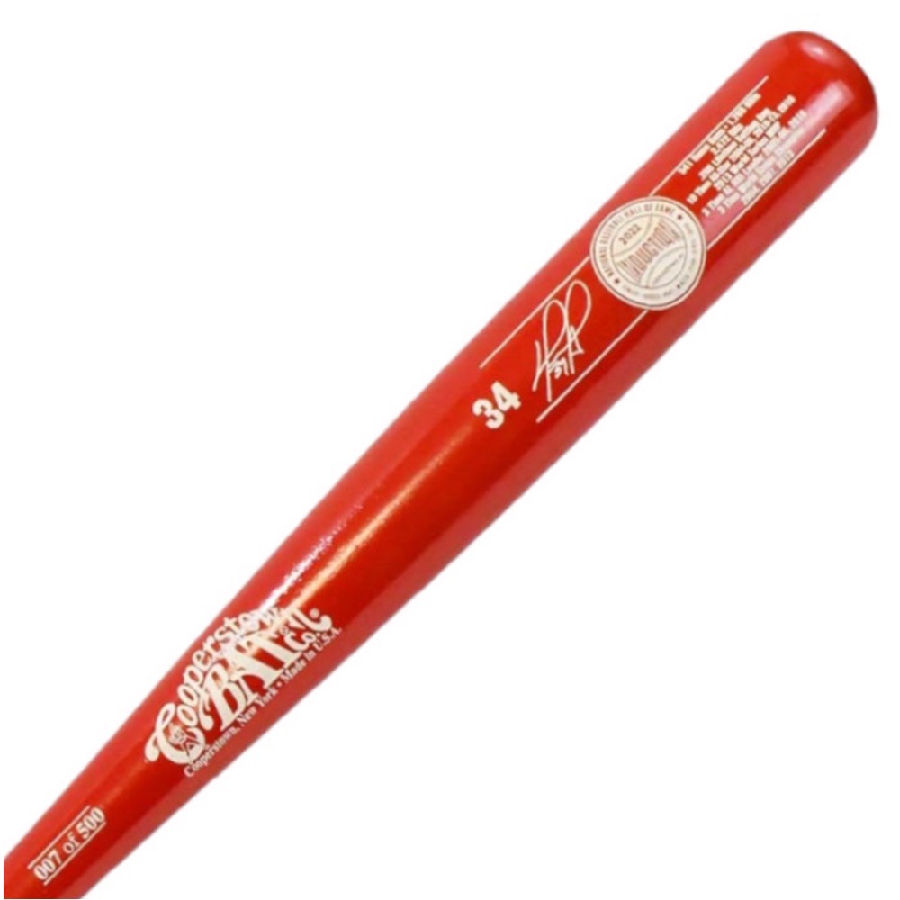 古柏鎮名人堂 David Ortiz 紀念球棒-細節圖2