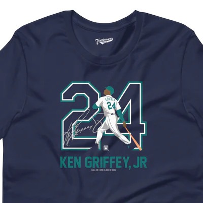 Ken Griffey Jr 名人堂T恤-細節圖2