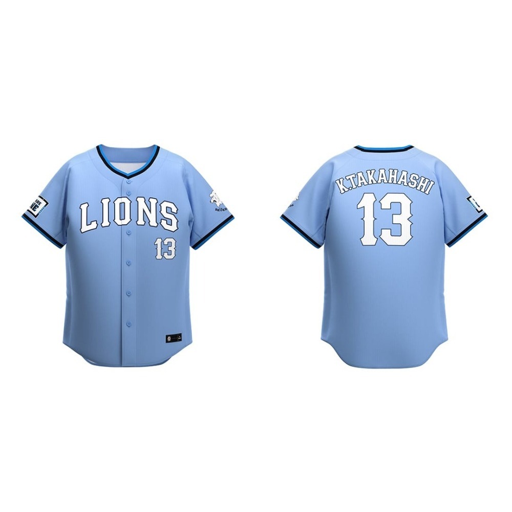 西武獅 夏日有背號球衣-細節圖2