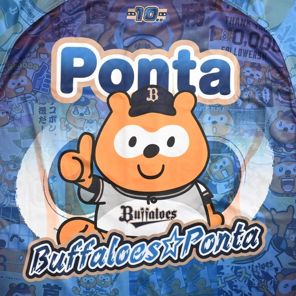 歐力士猛牛xPonta 棒球襯衫-細節圖7