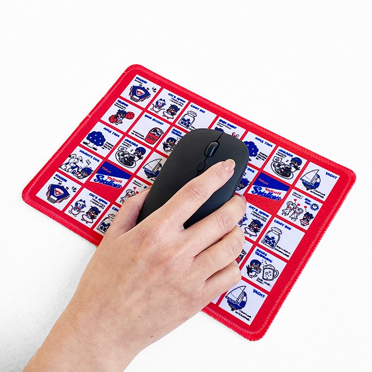 養樂多燕子 紅色滑鼠墊-細節圖2